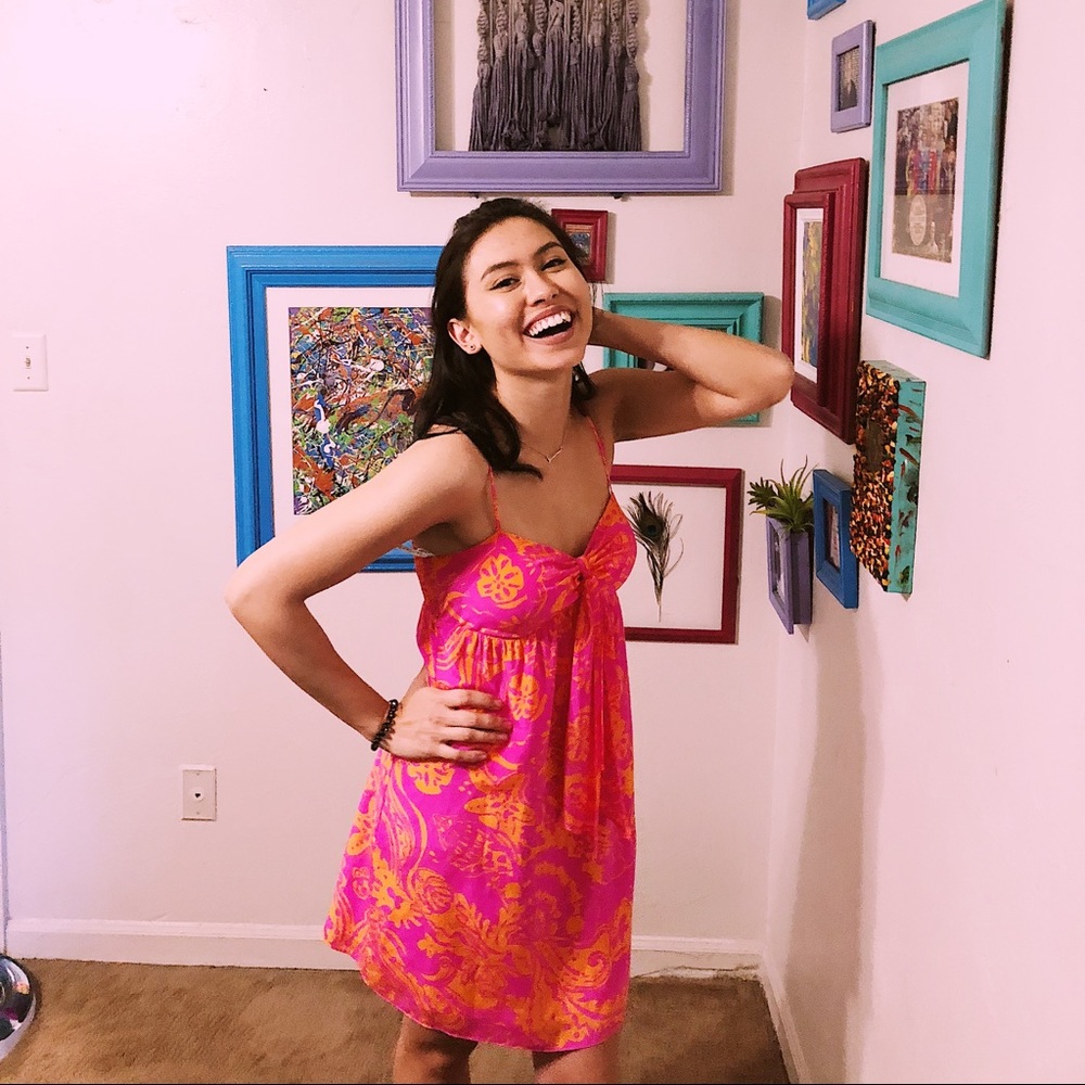 ‼️PRICE DROP‼️Lilly Pulitzer 100% Silk Mini Dress